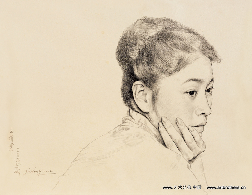 王沂东素描作品www.wangyidong.com