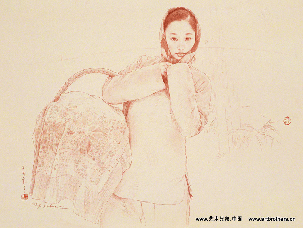 ［迷恋］－－王沂东素描（1） - 石墨閣画廊 - 石墨閣画廊－－雨濃的博客