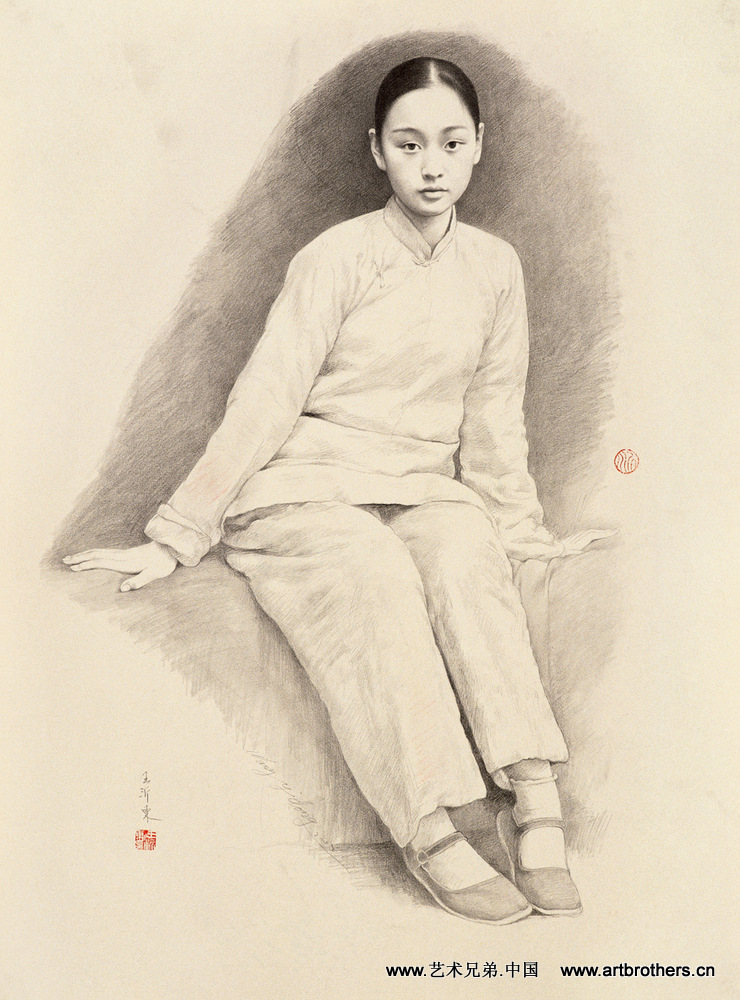 王沂东素描作品www.wangyidong.com