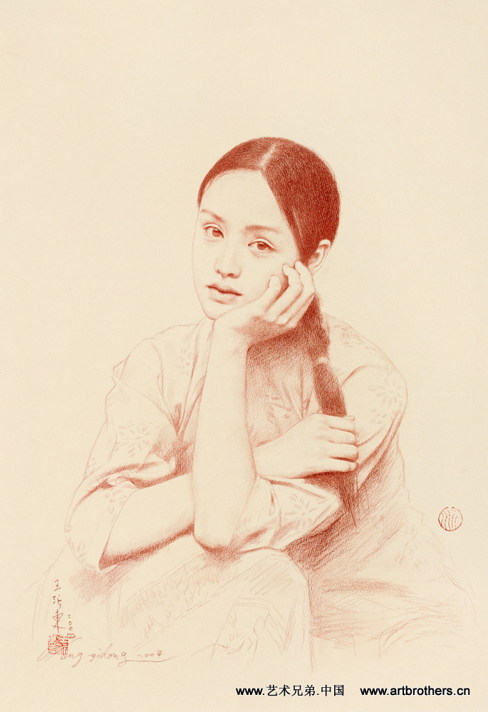 王沂东素描作品www.wangyidong.com