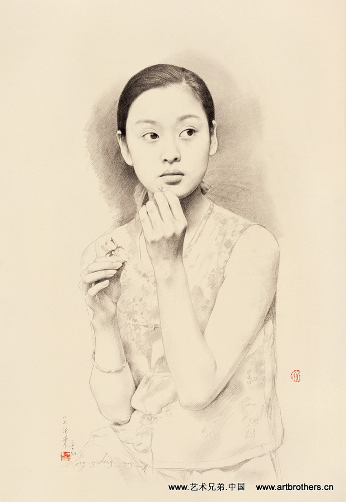 王沂东素描作品www.wangyidong.com
